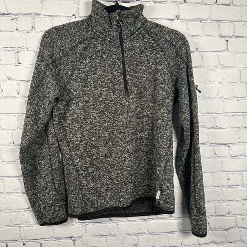 Avalanche Outdoor Supply Co. Men's Gray Mock Neck 1/4 Zip Pullover